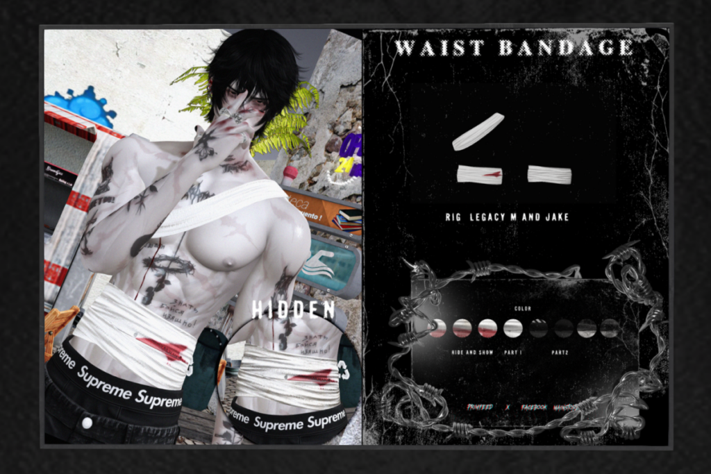 Waist Bandage - Jake/Legacy, L$399