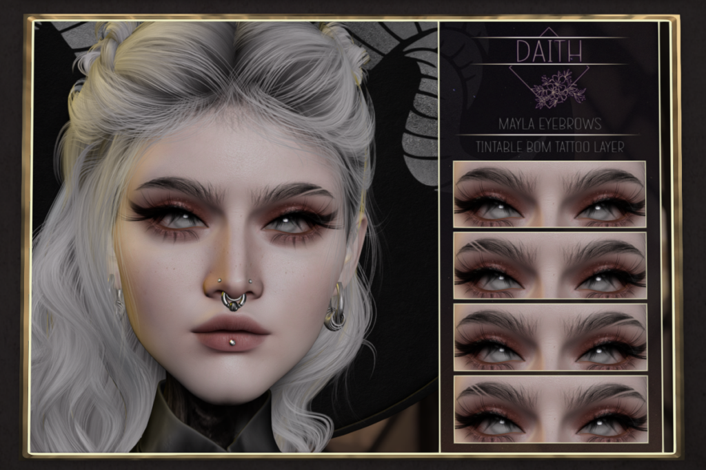 Mayla Eyebrows - EvoX, L$249