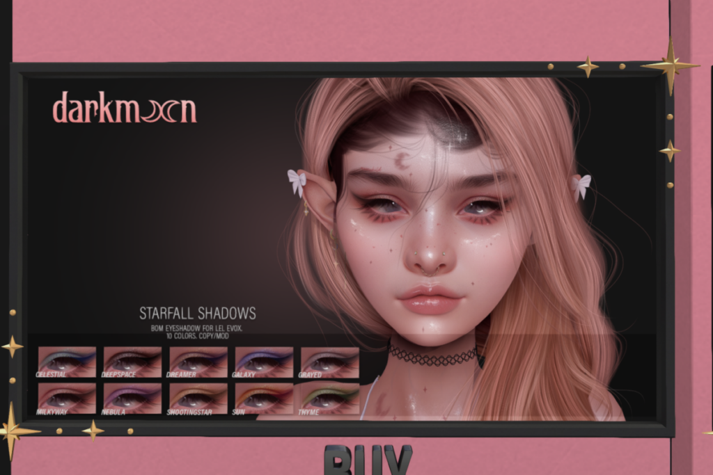 Starfall Shadows - EvoX	&lt;a href=&quot;http://maps.secondlife.com/secondlife/Lovespell/188/69/701&quot; target=&quot;_blank&quot;&gt;Teleport&lt;/a&gt;