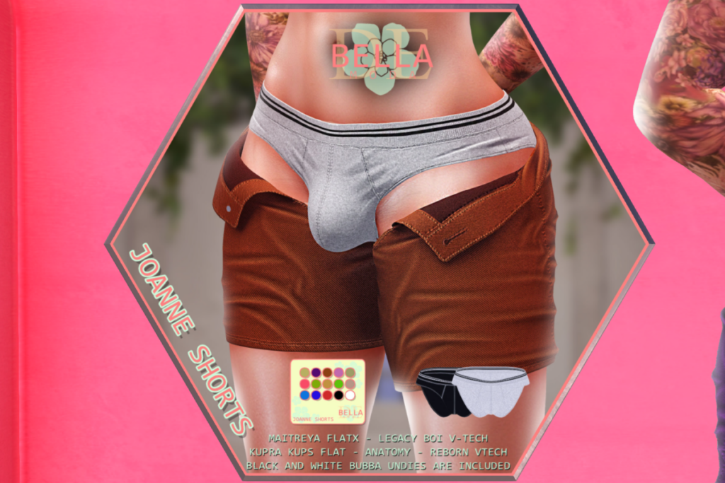 Joanne Shorts - See ad for Fits, L$899