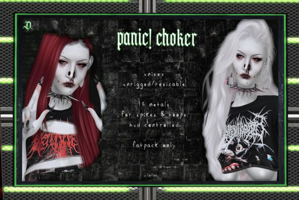 Panic! Choker, L$650