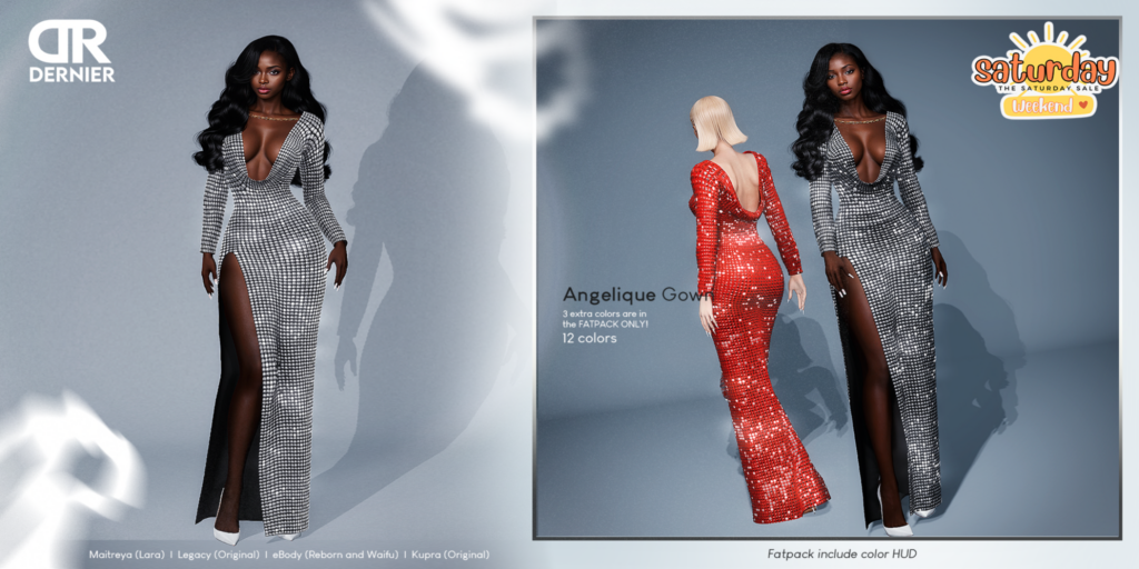 Angelique Gown - Inithium/Legacy/Maitreya/Reborn/+mods	&lt;a href=&quot;https://maps.secondlife.com/secondlife/DERNIER/117/141/1006&quot;&gt;Teleport&lt;/a&gt;