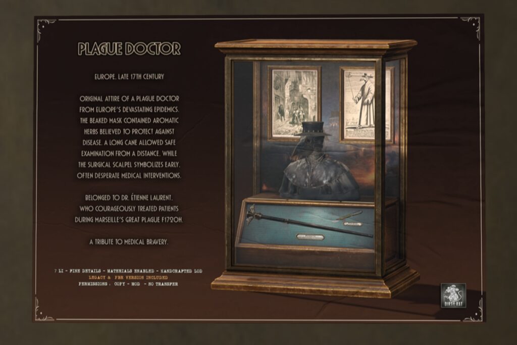 Plague Doctor Decor, L$395