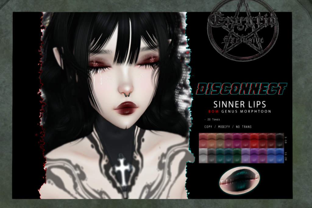 Sinner Lips - Genus MorphToon, L$300
