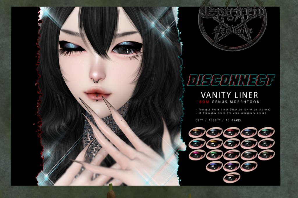 Vanity Liner - Genus MorphToon, L$300