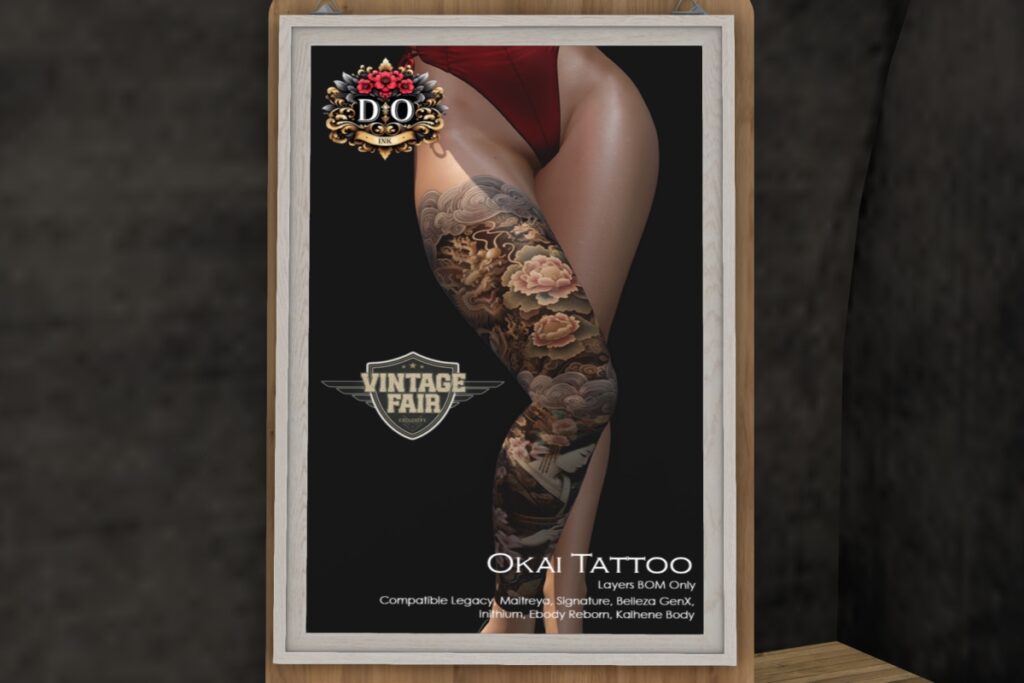Okai Tattoo - BOM, L$300