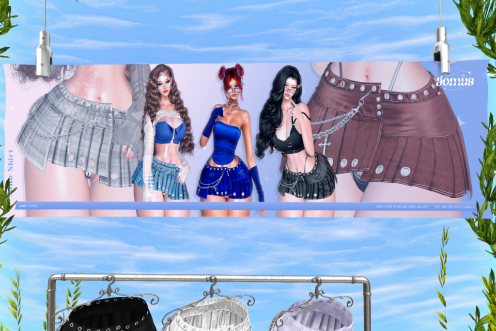 Juno Skirt - Legacy/Reborn, L$350 each/L$1250 FP