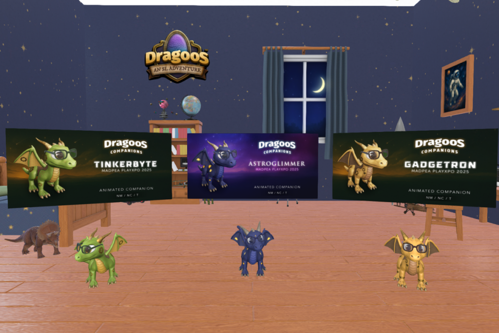 Tinkerbyte, Astroglimmer, and Gadgetron Companions, L$399 each