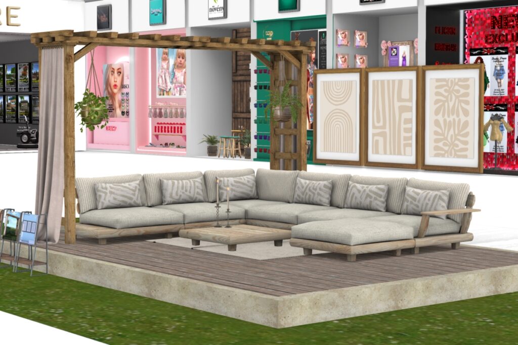 Zenwood Outdoor Decor Set, L$199-1499 each