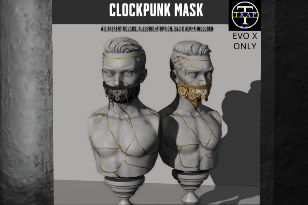 Clockpunk Mask - EvoX, L$399