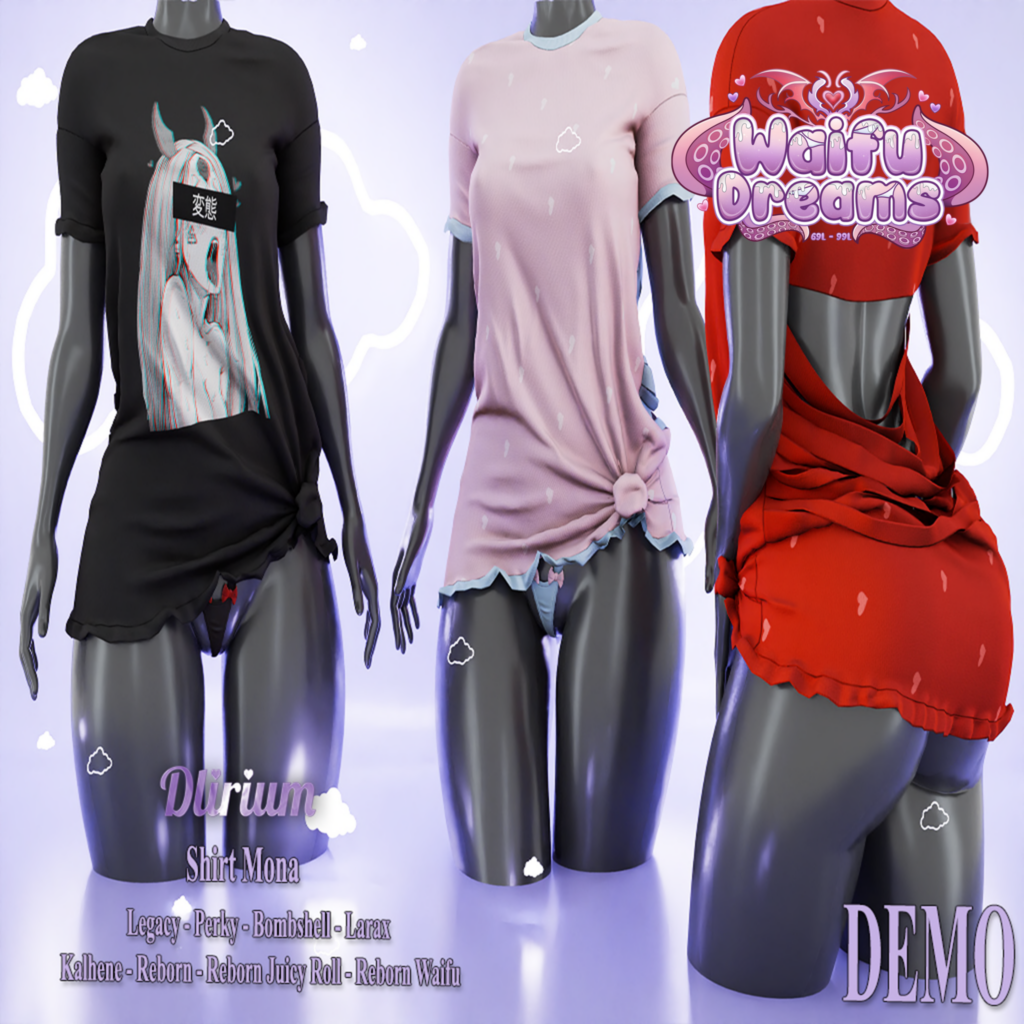 Mona Shirt - Erika/Legacy/MaitreyaX/Reborn/+mods