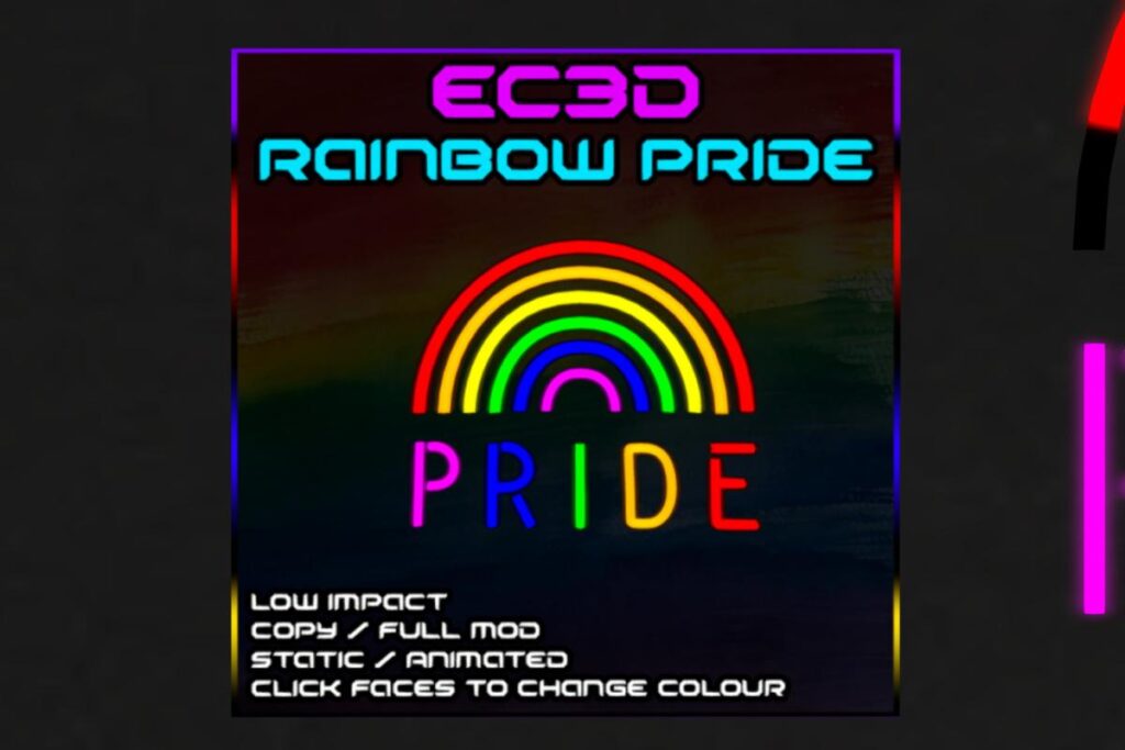Rainbow Pride, L$199