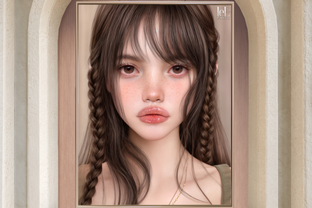 Hela Skin - EvoX, L$799 each/L$2999 FP | Hela Female Shape - EvoX, L$499 | Hela Lipstick - EvoX, L$399 each
