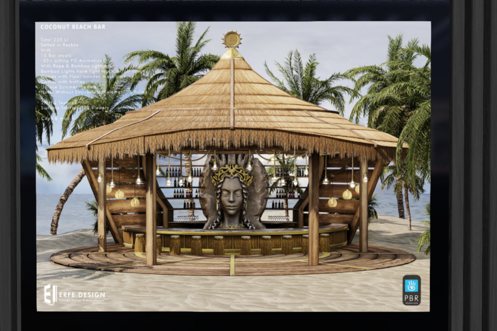 Coconut Beach Bar, L$3290