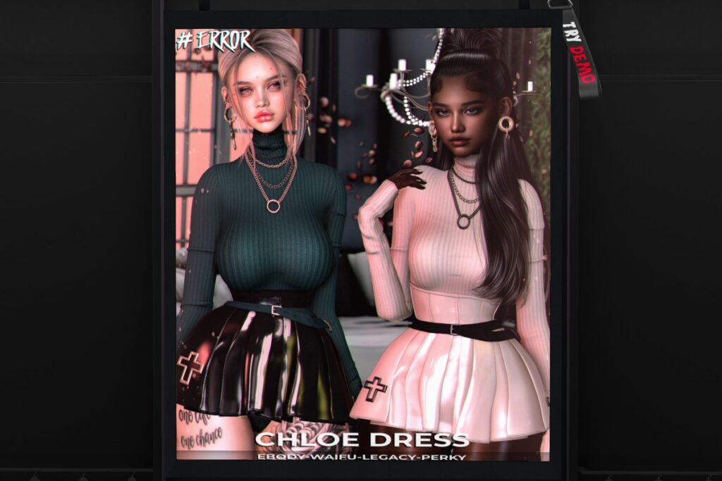 Chloe Dress - Legacy/Reborn/+mods, L$249 each/L$1299 FP