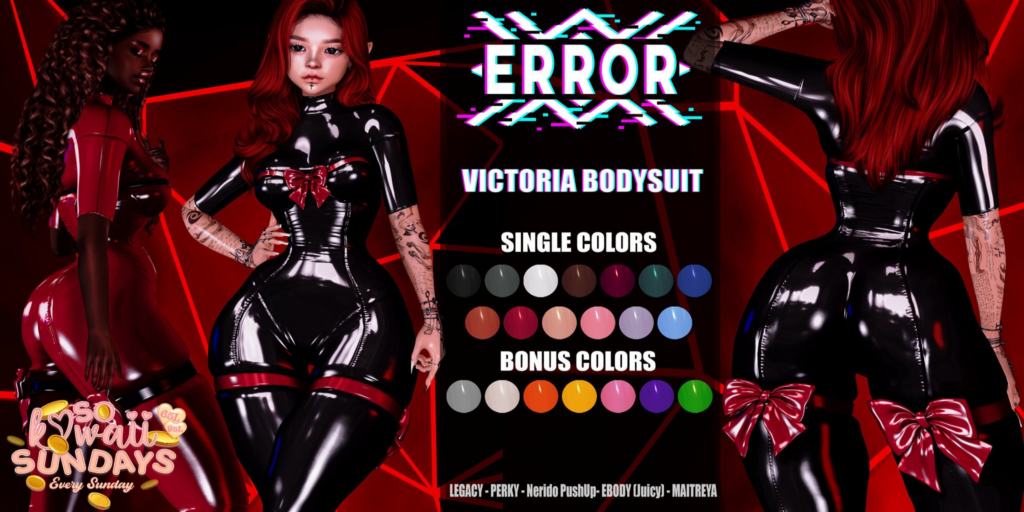 Victoria Bodysuit - Legacy/Maitreya/Reborn/+mods	&lt;a href=&quot;http://maps.secondlife.com/secondlife/Crystal%20Isle/111/128/61&quot;&gt;Teleport&lt;/a&gt;