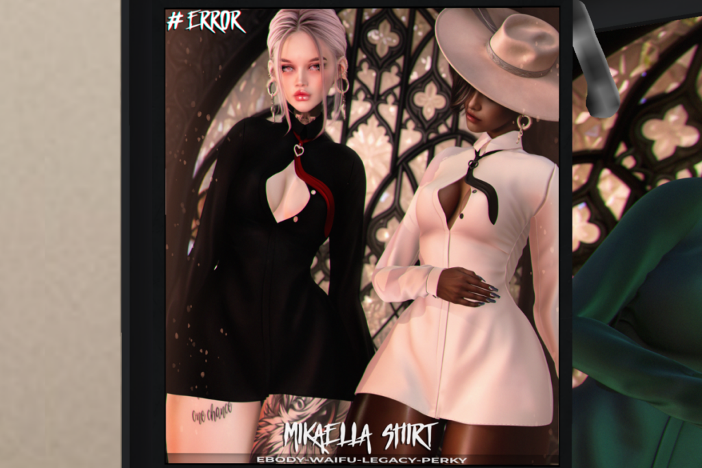 Mikaella Shirt - Legacy/Reborn/+mods, L$199 each/L$999 FP