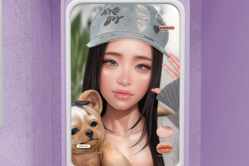 Eunji Skin - EvoX, L$800 each/L$2115 FP