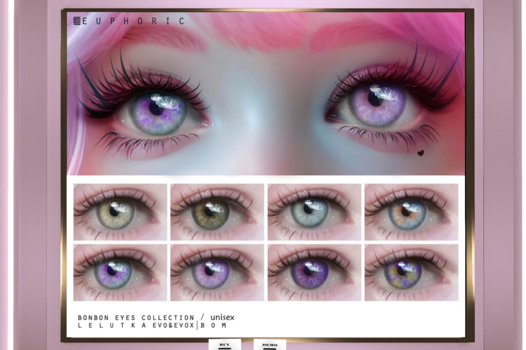 Bonbon Eyes - BOM/Evo/EvoX, L$380 FP