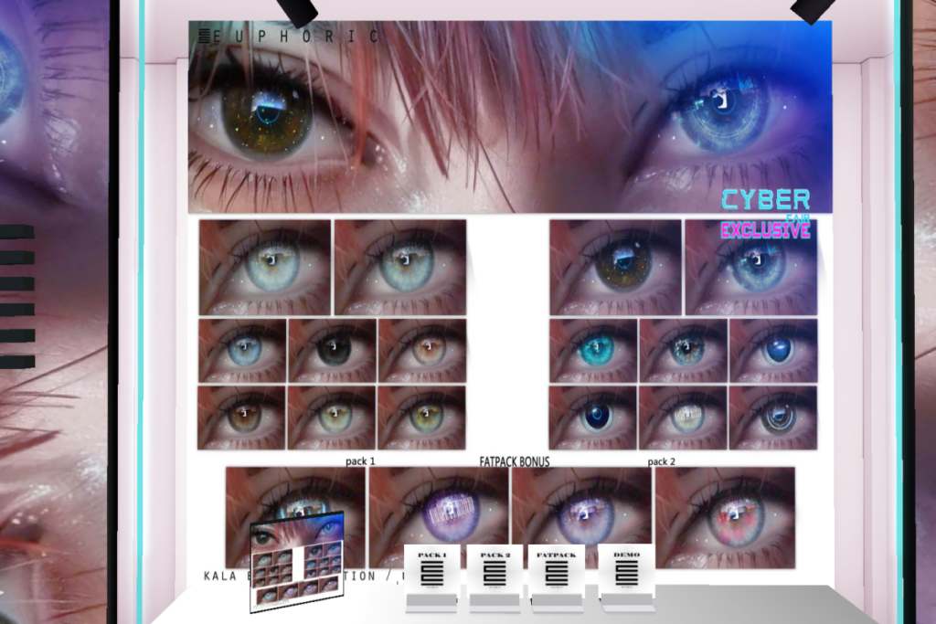 Kala Eyes - BOM/Lelutka, L$380 each/L$700 FP