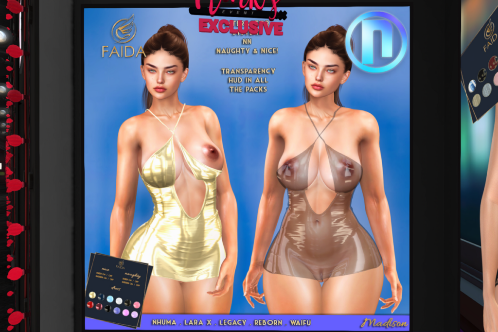 Madison Set - Legacy/MaitreyaX/Nhumana/Reborn/+mods, L$249 each/L$699 each FP/L$1999 MP