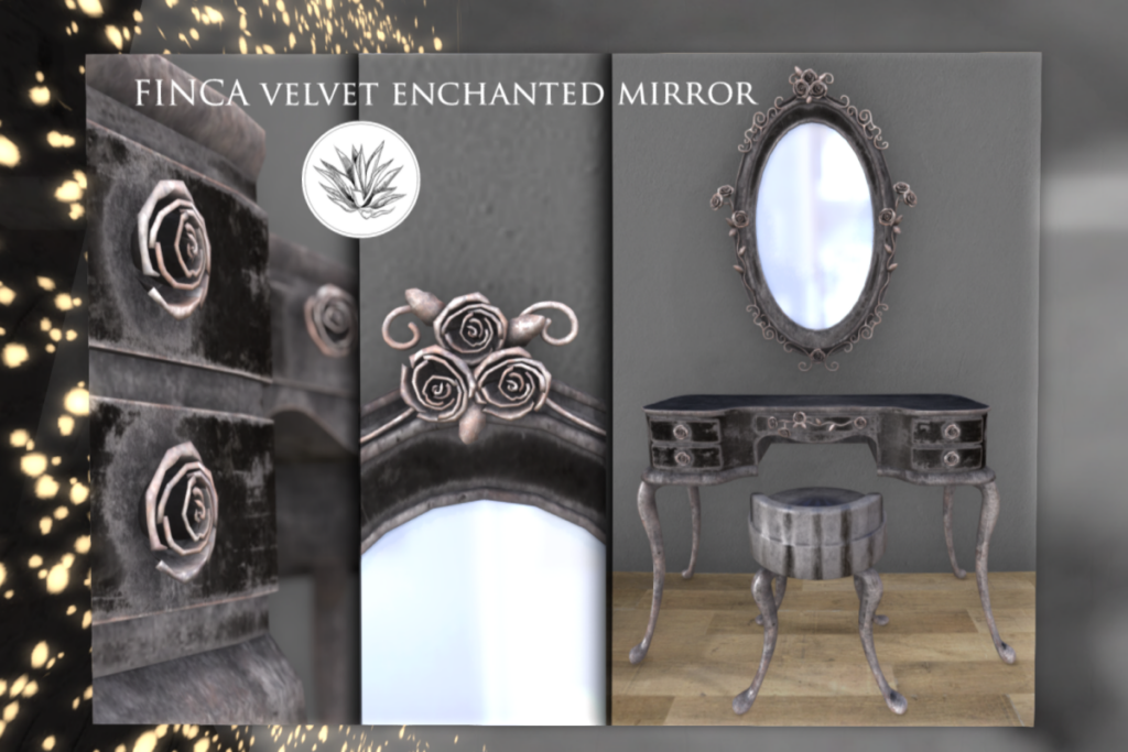 Velvet Enchanted Mirror, L$199 each
