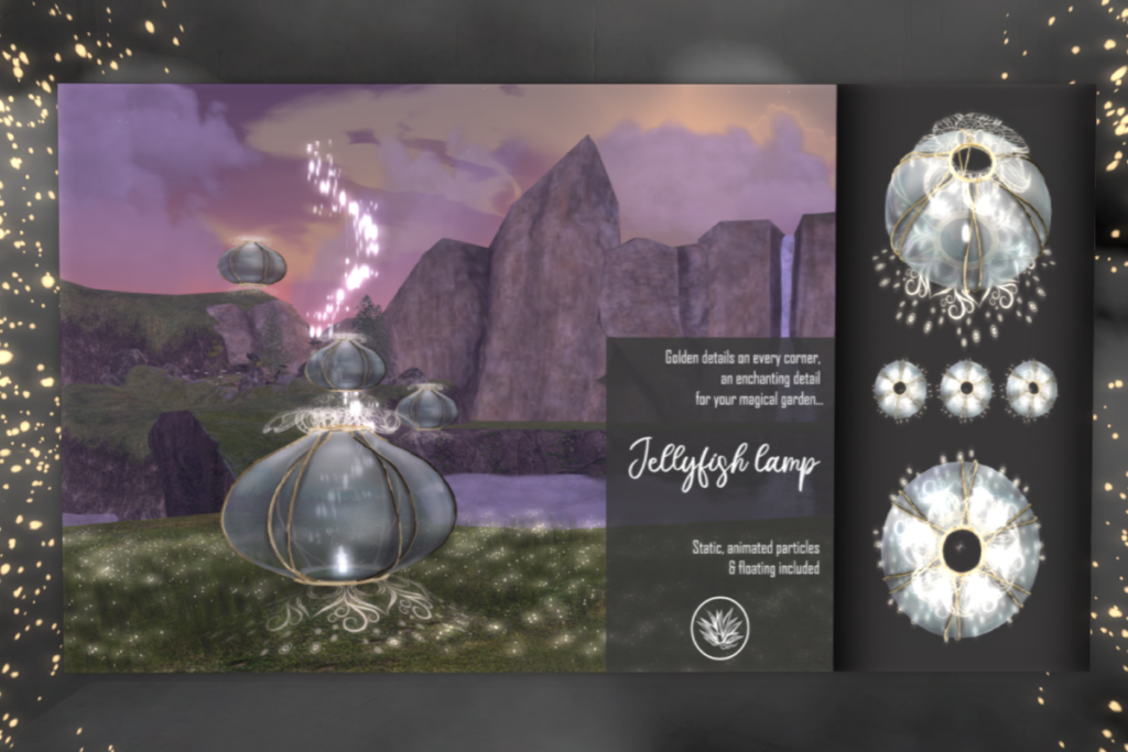 Jellyfish Lamp, L$160