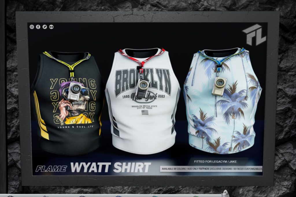 Wyatt Shirt - Jake/Legacy, L$269 each/L$899 FP
