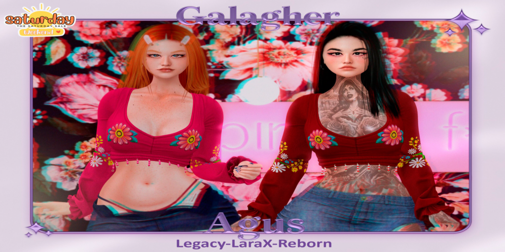 Agus Outfit - Legacy/MaitreyaX/Reborn	&lt;a href=&quot;http://maps.secondlife.com/secondlife/Hollow%20Creek/29/225/1002&quot;&gt;Teleport&lt;/a&gt;