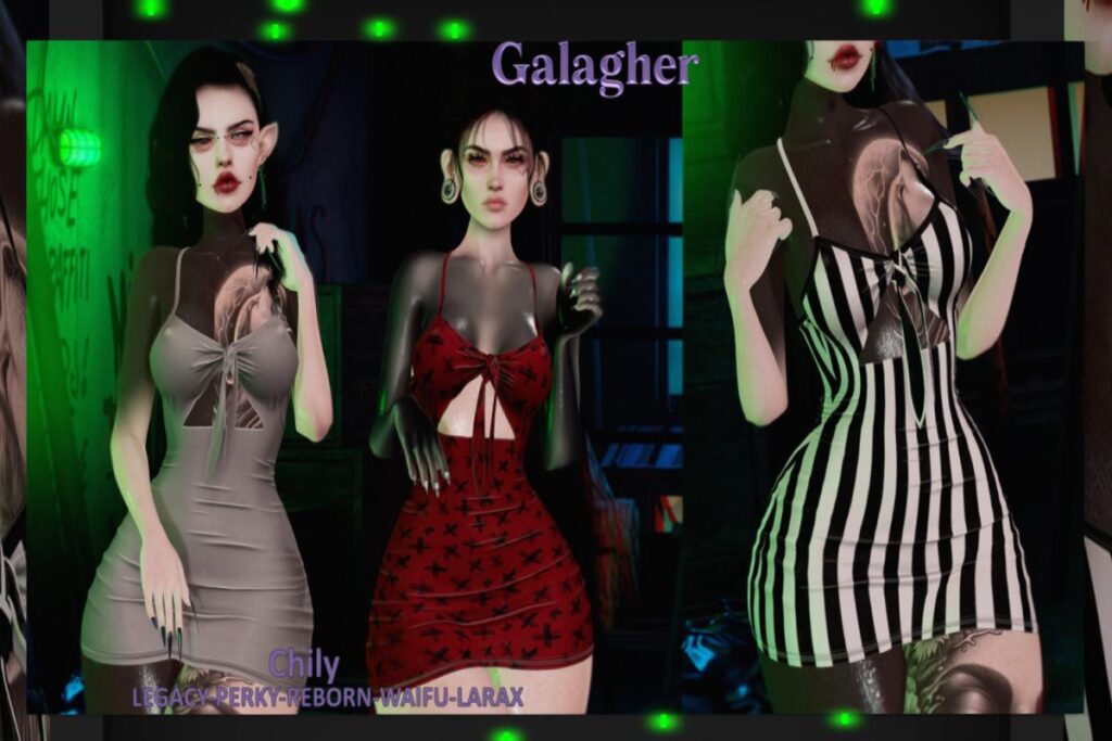 Chily Dress - Legacy/MaitreyaX/Reborn/+mods, L$299 each/L$1599 FP
