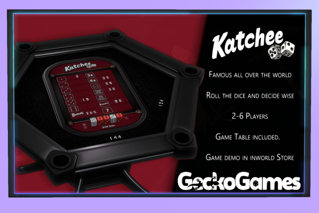 Katchee Game, L$1500