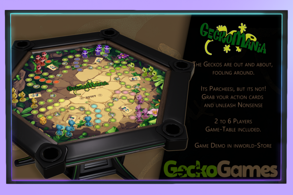 GeckoMania Game, L$1500