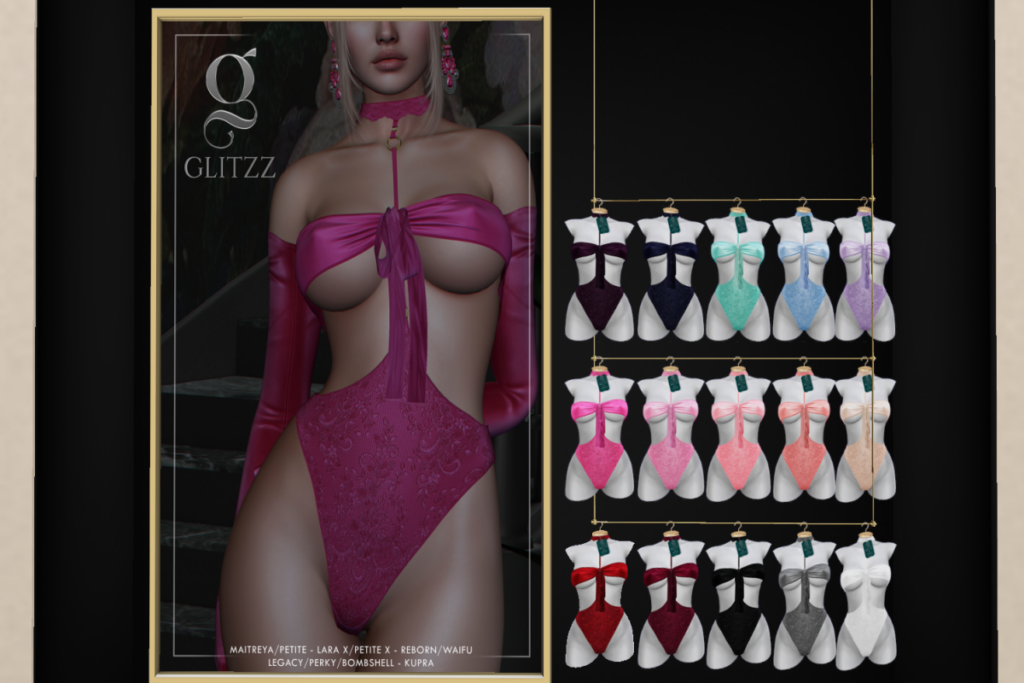 Whitney Lingerie - Inithium/Legacy/Maitreya/Reborn/+mods, L$288 each/L$2888 FP