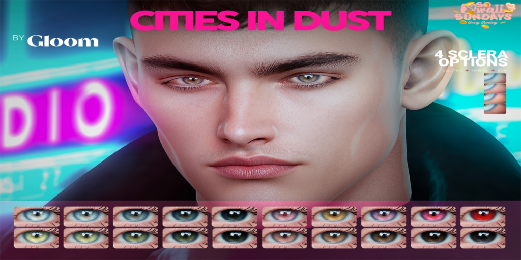 Cities In Dust Eyes - BOM/EvoX/Omega	&lt;a href=&quot;http://maps.secondlife.com/secondlife/Moonstar/141/89/43&quot;&gt;Teleport&lt;/a&gt;