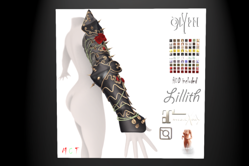 Lillith Armor Set - Legacy/MaitreyaX/Reborn, L$360