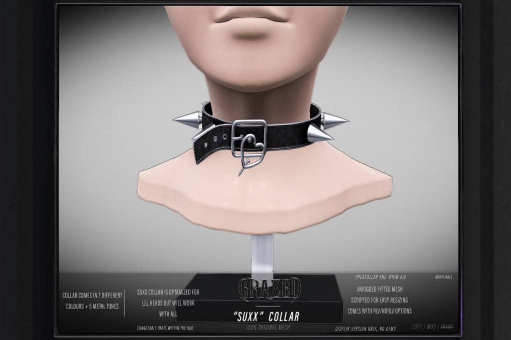 Suxx Collar, L$299