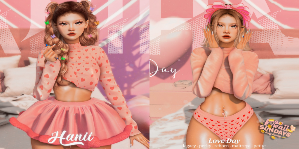 Love Day Sweater - Legacy/Maitreya/Reborn/+mods	&lt;a href=&quot;http://maps.secondlife.com/secondlife/Dark%20Desires/141/184/147&quot;&gt;Teleport&lt;/a&gt;