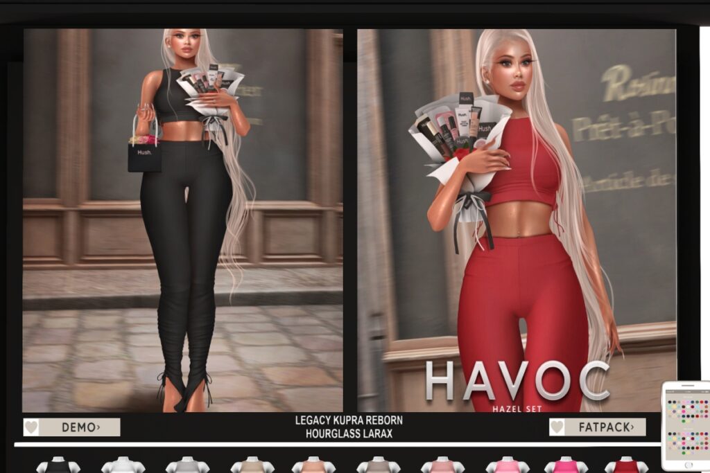 Hazel Set - Hourglass/Inithium/Legacy/MaitreyaX/Reborn, L$199 each/L$499-L$1999 each FP
