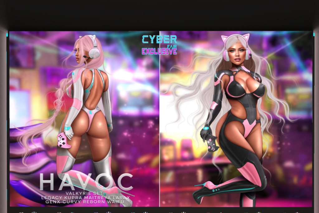 Valkyrie Set - GenX/Inithium/Legacy/Maitreya/Reborn/+mods, L$599 each/L$3499 FP