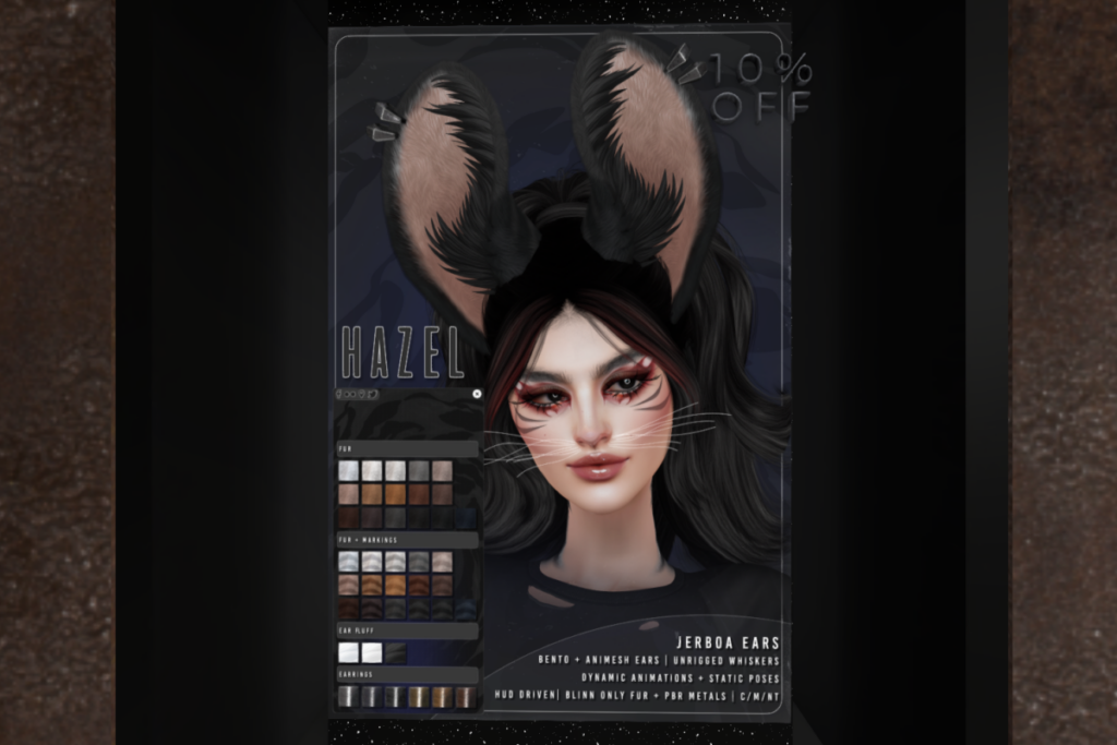 Jerboa Ears, L$324