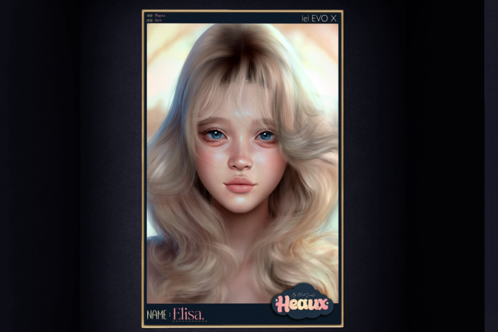 Elisa Skin - EvoX, L$799 each/L$3515 FP