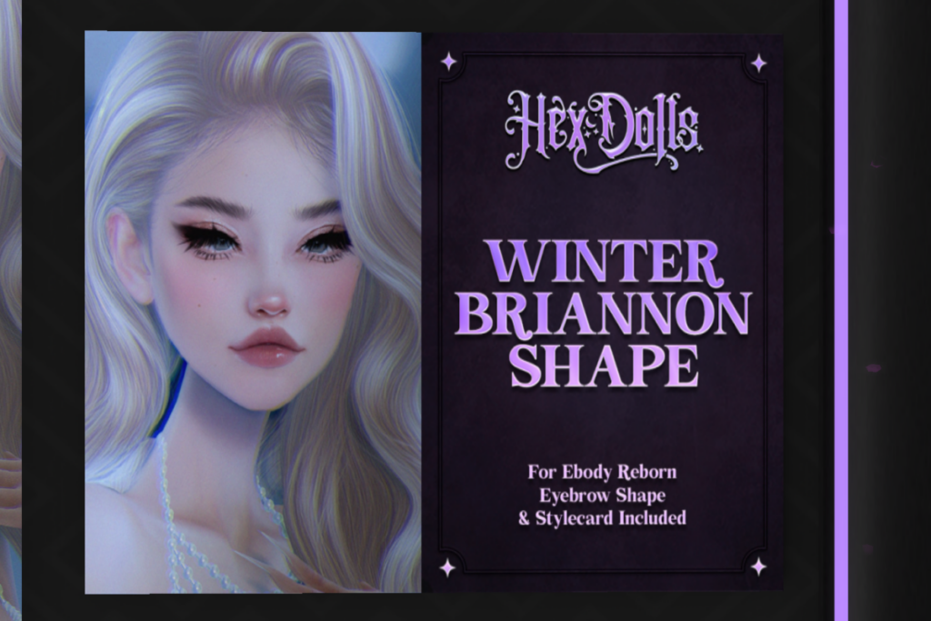 Winter Shape - Lelutka Briannon/Reborn, L$449