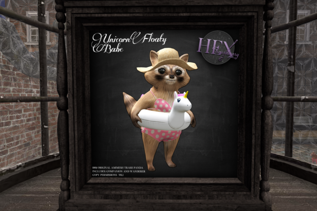 Unicorn Floatie Babe	&lt;a href=&quot;http://maps.secondlife.com/secondlife/Old%20Salem/28/153/26&quot;&gt;Teleport&lt;/a&gt;