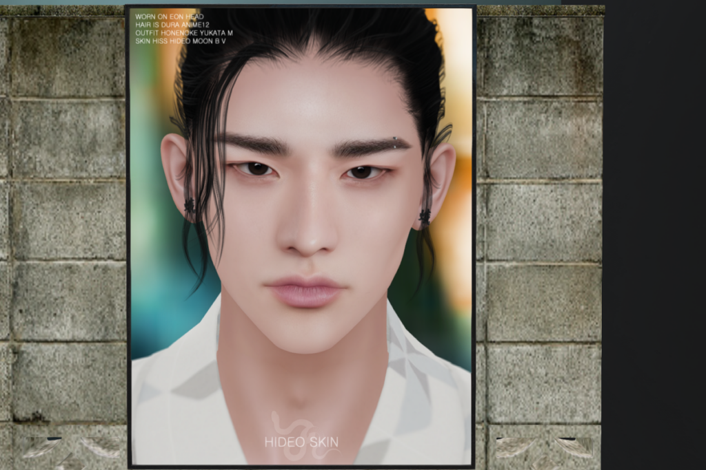 Hideo Skin - EvoX, L$600 each/L$2000 FP