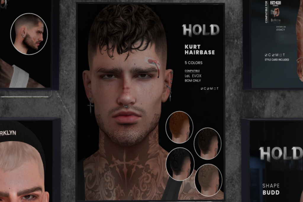 Kurt Hairbase - EvoX, L$270