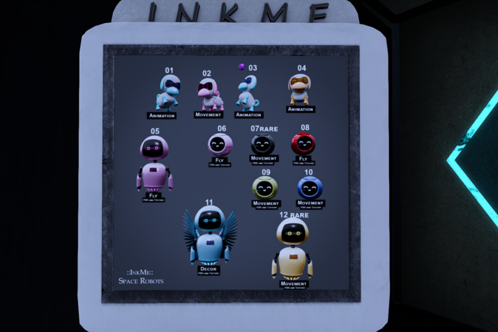 Space Robots, L$59 per play