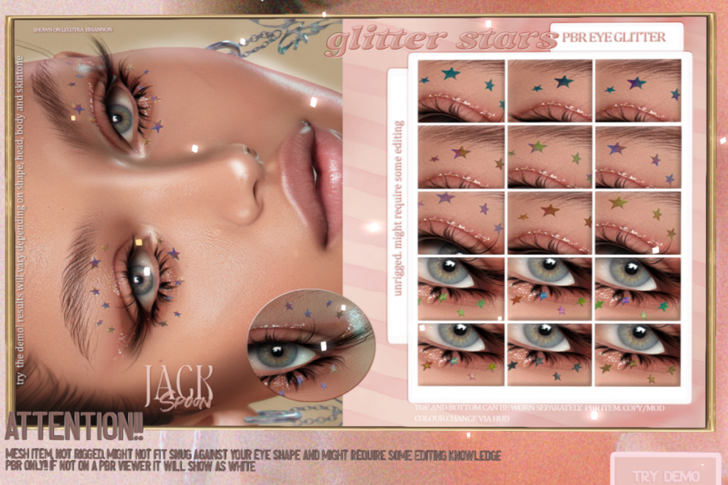 Glitter Stars - EvoX, L$245
