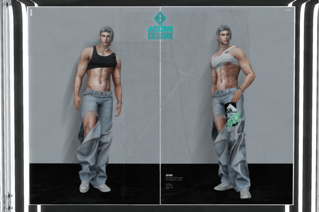 Estivo Outfit - Jake/Legacy, L$299 each/L$999-L$1299 each FP