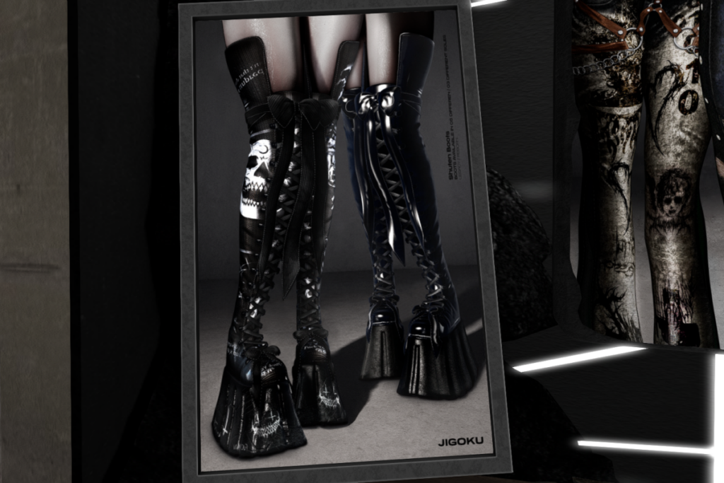 Shuten Boots - Legacy/Reborn, L$350 each/L$1300 FP