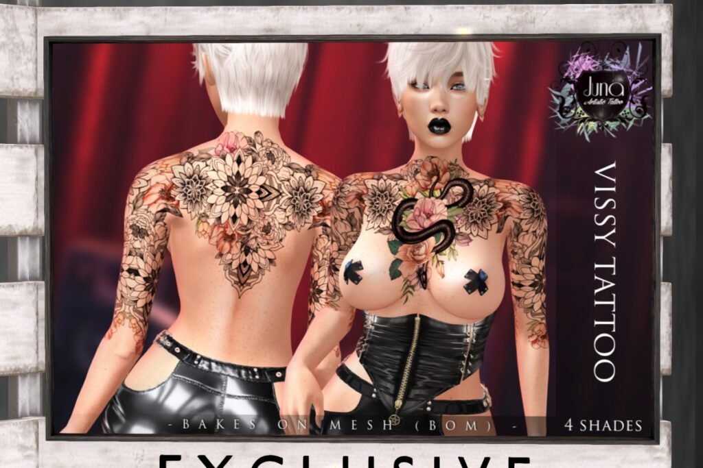 Vissy Tattoo - BOM, L$239